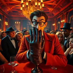 Whose Glove Is This? - Text-based game