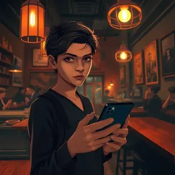 Whose Phone is This, Anyway? - Text-based game