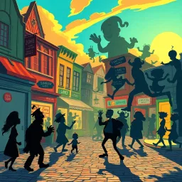 Whose Shadow is it Anyway? - Text-based game