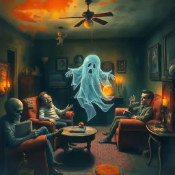 Whose Haunt is This? - Text-based game