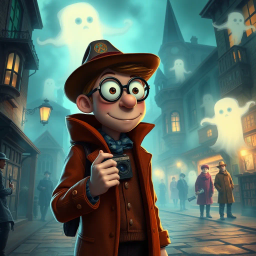 Whose Haunt Is This? - Text-based game