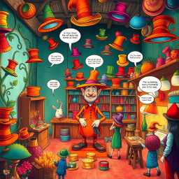 Whose Hat Is It Anyway? - Text-based game