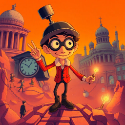 ChronoCatch: Who's Time is it Anyway? - Text-based game