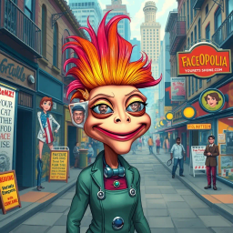 Whose Face is This, Anyway? - Text-based game