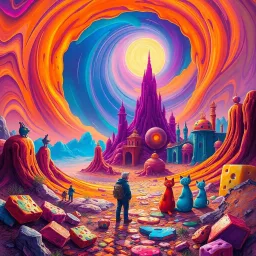 Spectrum Wars: Which Dimension Is It Anyway? - Text-based game