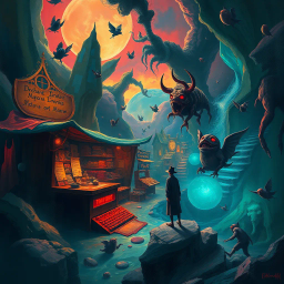 Nightmare Exchange: Whose Dream Is It Anyway? - Text-based game