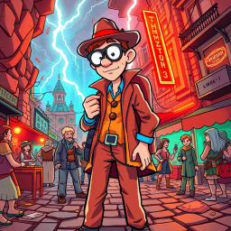 Chrono-Caper: Whose Time Is It Anyway? - Text-based game