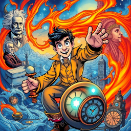 Chrono-Caper: Whose Time Is It Anyway? - Text-based game