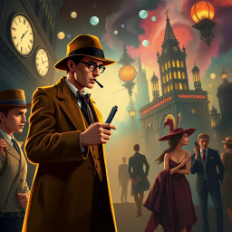ChronoCaper: Who's Time Is It, Anyway? - Text-based game