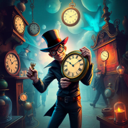 Chrono-Caper: Whose Time Is It Anyway? - Text-based game