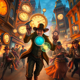 Chrono-Capers: Whose Time Is It Anyway? - Text-based game