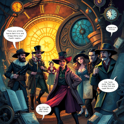 Chrono-Caper: Whose Time Is It Anyway? - Text-based game