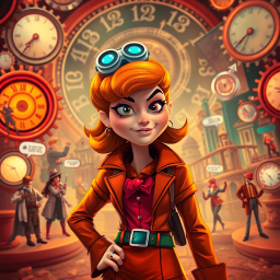 Chrono-Caper: Whose Time Is It Anyway? - Text-based game