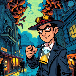 ChronoCapers: Whose Time Is It Anyway? - Text-based game