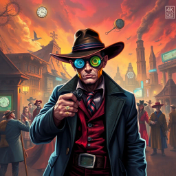 ChronoCaper: Who's Time Is It, Anyway? - Text-based game