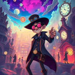 Chrono-Caper: Whose Time Is It Anyway? - Text-based game