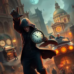 Chrono Heist: Temporal Takeover - Text-based game