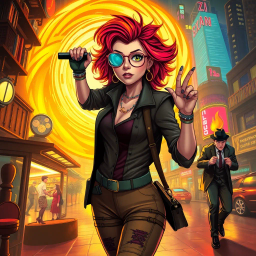 ChronoCaper: Whose Time Is It Anyway? - Text-based game