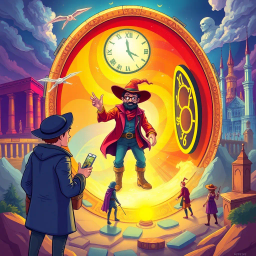 ChronoChase: Whose Time Is It Anyway? - Text-based game