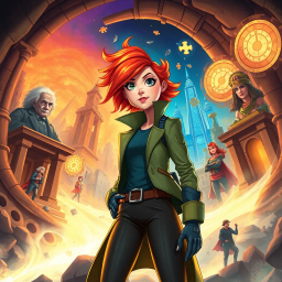 ChronoCaper: Whose Time Is It, Anyway? - Text-based game