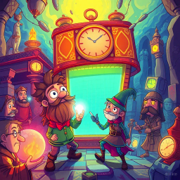 ChronoCaper: Whose Time Is It Anyway? - Text-based game