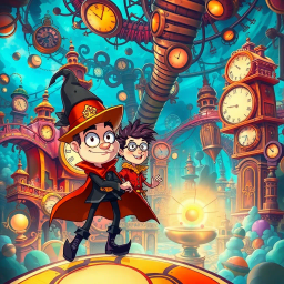 Chrono-Capers: Whose Time Is It Anyway? - Text-based game