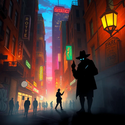 Whose Shadow Is That? - Text-based game