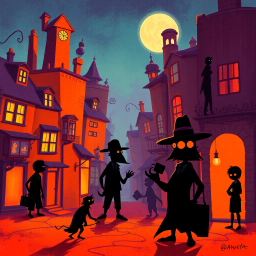 Whose Shadow Is That? - Text-based game