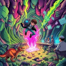 Chronovortex: Whose Time is it Anyway? - Text-based game
