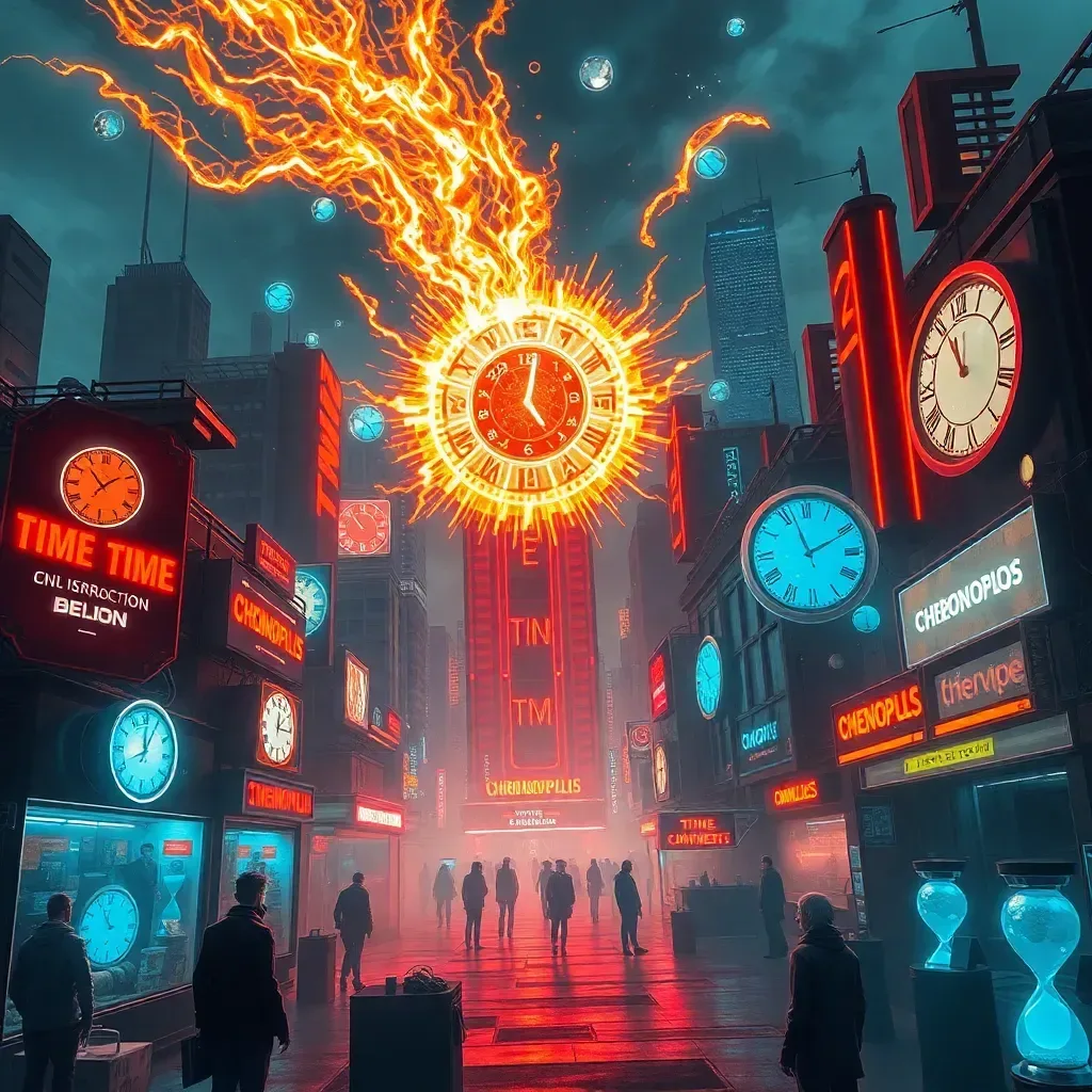 Chronovortex: Whose Time Is It Anyway?