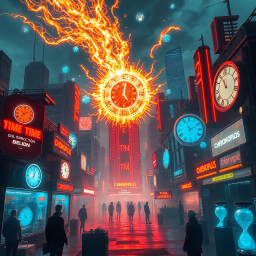 Chronovortex: Whose Time Is It Anyway? - Text-based game