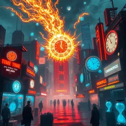 Chronovortex: Whose Time Is It Anyway? - Text-based game
