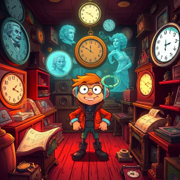 ChronoCaper: Whose Time Is It, Anyway? - Text-based game