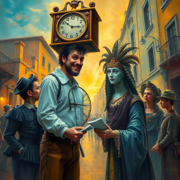 Chrono-Capers: Whose Time Is It Anyway? - Text-based game