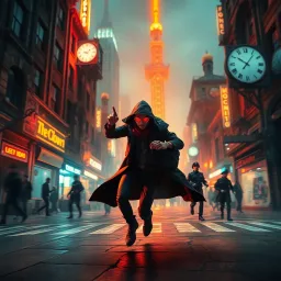 ChronoHeist: Whose Time Is It Anyway? - Text-based game