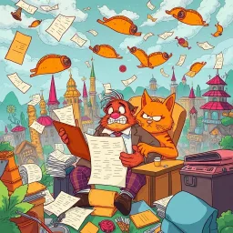 Chaos Chronicles: Whose Worlds Anyway? - Text-based game