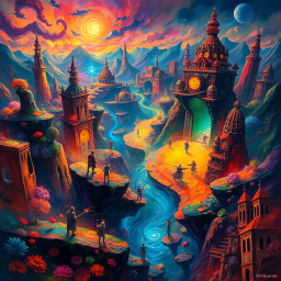 Chaos Chronicles: Whose Worlds Anyway? - Text-based game