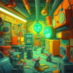 Lab Rats: The Great Escape - Text-based game