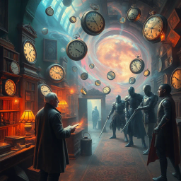 ChronoChaos: Whose Time Is It Anyway? - Text-based game