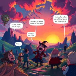 Chronicles of Chaos: Whose World Is It Anyway? - Text-based game