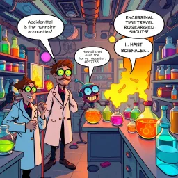 Whose Lab Is It Anyway? - Text-based game