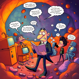 The Paradoxical Chronicles: Whose Quest Is It, Anyway? - Text-based game
