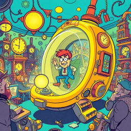 Chronochase: Whose Time is it Anyway? - Text-based game
