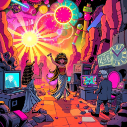Chrono Cascade: Whose Time is it Anyway? - Text-based game