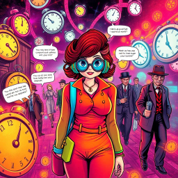ChronoFrenzy: Whose Time is it Anyway? - Text-based game