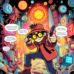 ChronoClash: Whose Time Is It Anyway? - Text-based game