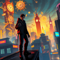 ChronoCarnage: Whose Time Is It Anyway? - Text-based game