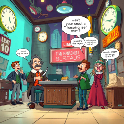 Chrono Clutch: Whose Time Is It, Anyway? - Text-based game