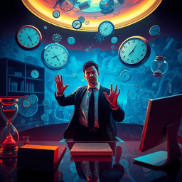 ChronoMoguls: Whose Time Is It Anyway? - Text-based game