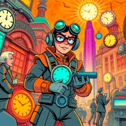 ChronoCrash: Whose Time Is It Anyway? - Text-based game